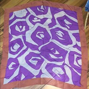 Anne Klein Vintage silk scarf